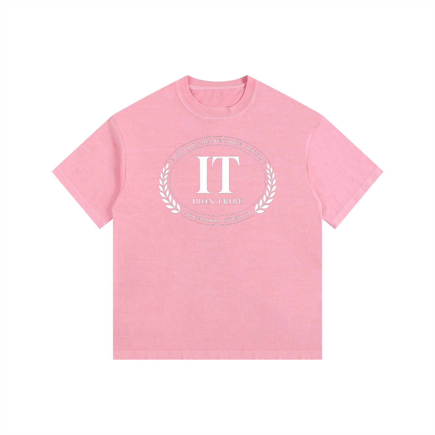 Iron Tribe Crest Tee – Sisterhood Edition