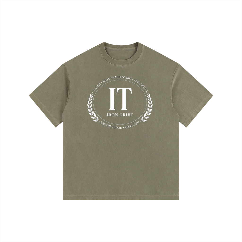 Iron Tribe Brotherhood Crest Tee