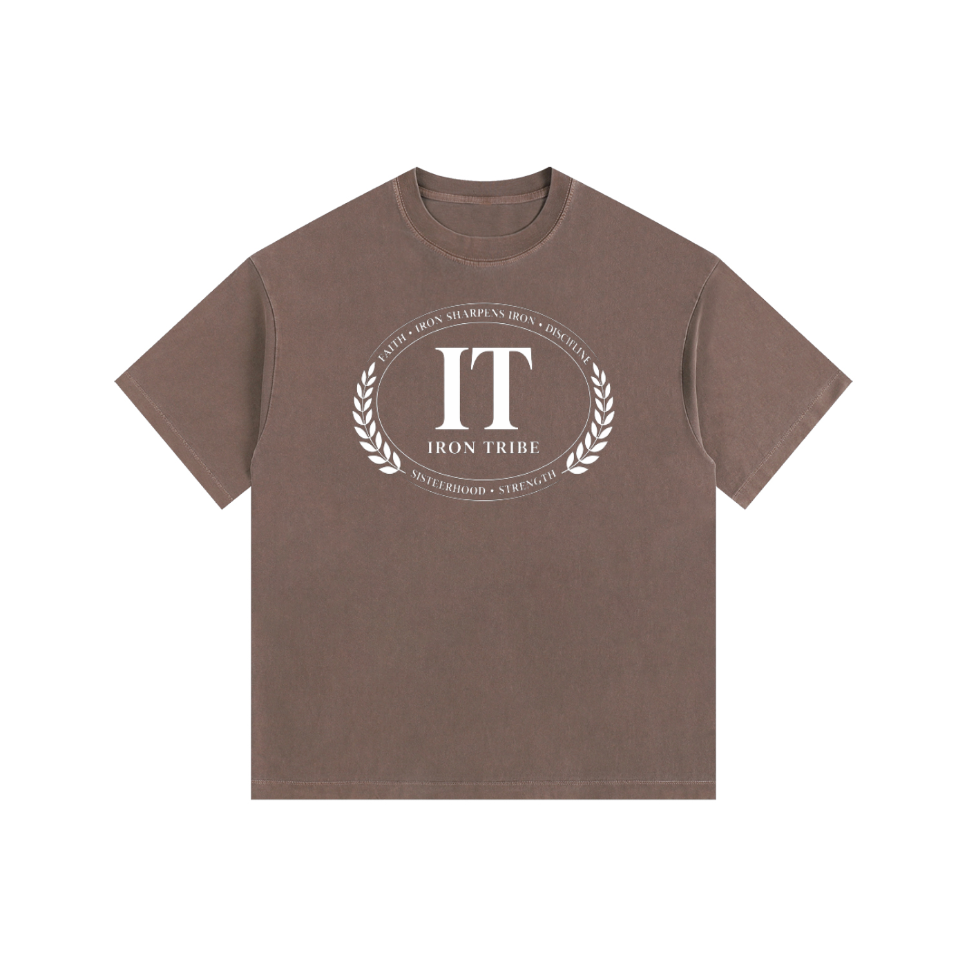Iron Tribe Crest Tee – Sisterhood Edition