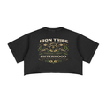 Iron Tribe Women’s Raw Edge Crop Top
