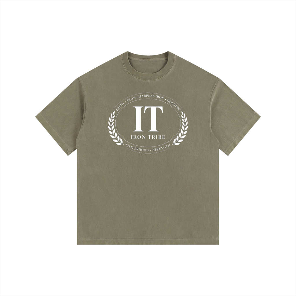 Iron Tribe Crest Tee – Sisterhood Edition