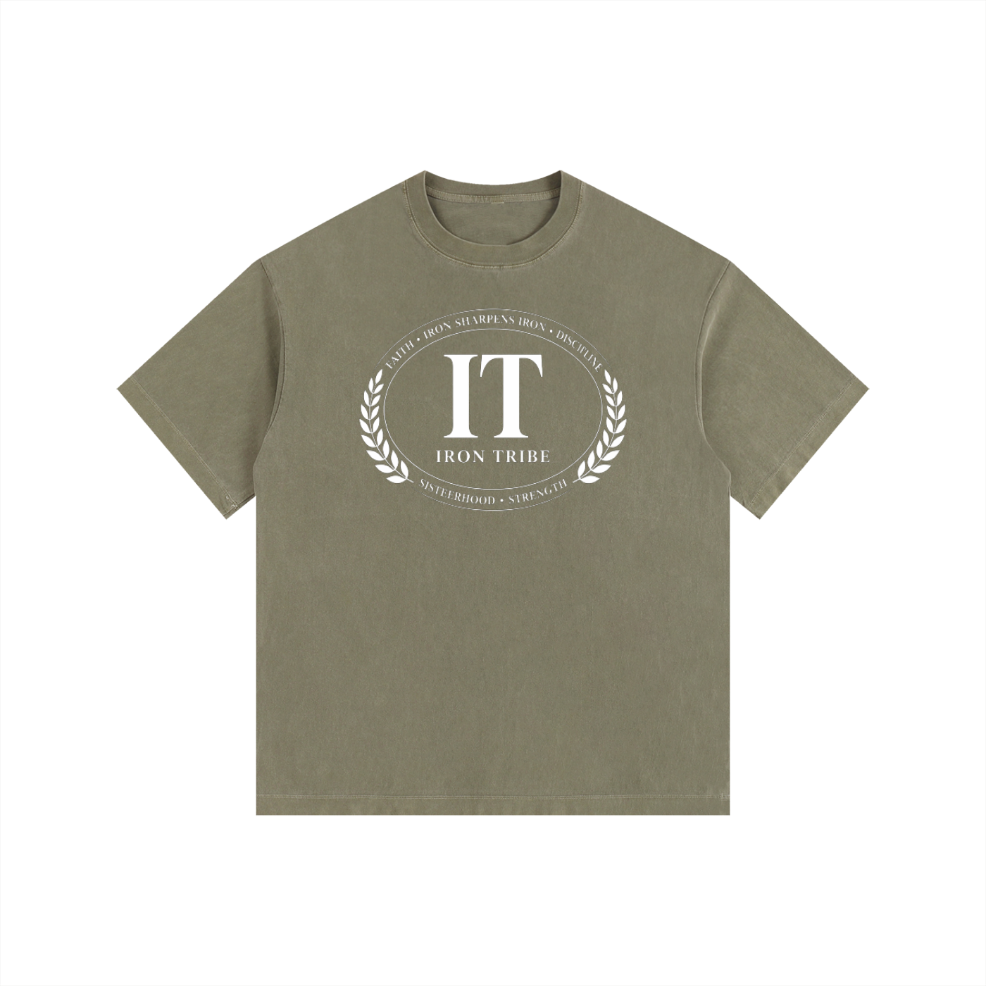 Iron Tribe Crest Tee – Sisterhood Edition