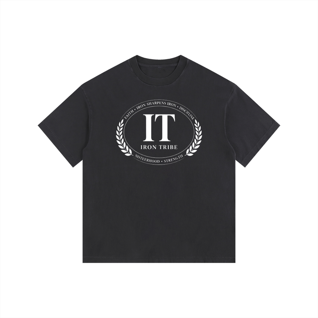 Iron Tribe Crest Tee – Sisterhood Edition