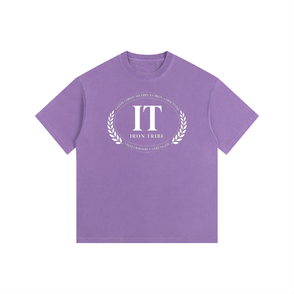 Iron Tribe Crest Tee – Sisterhood Edition