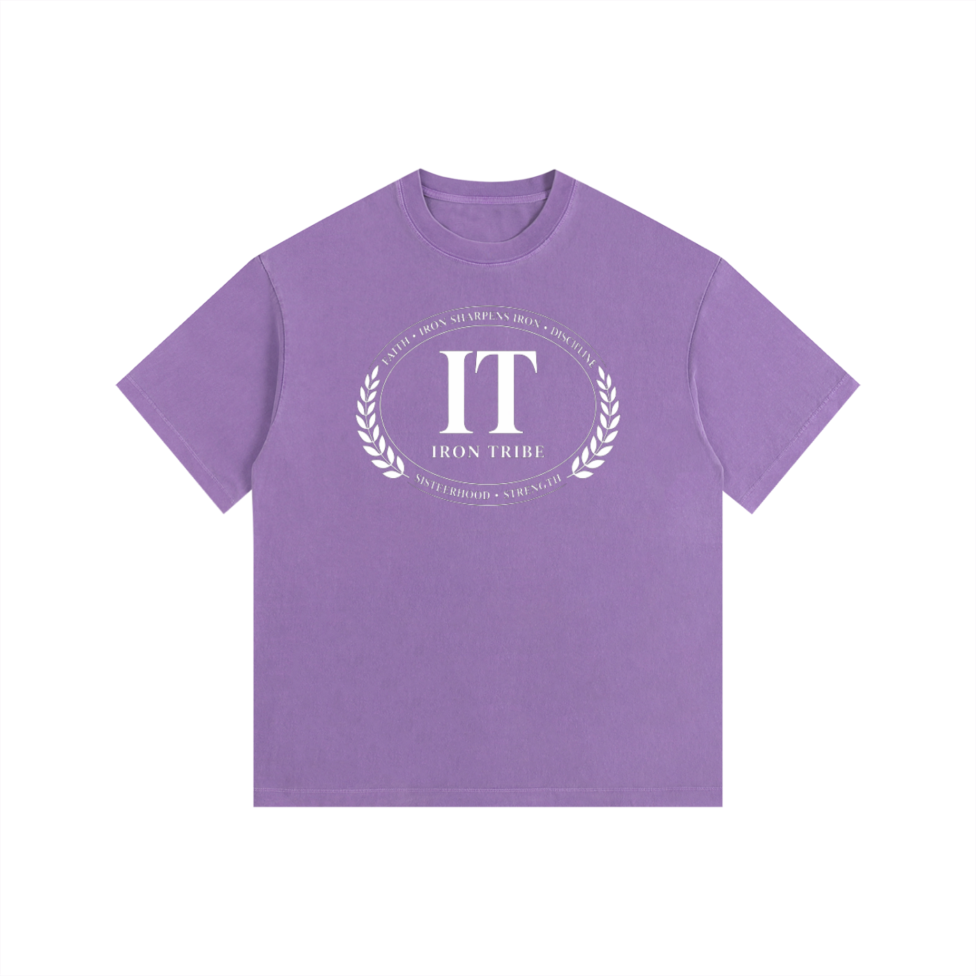 Iron Tribe Crest Tee – Sisterhood Edition
