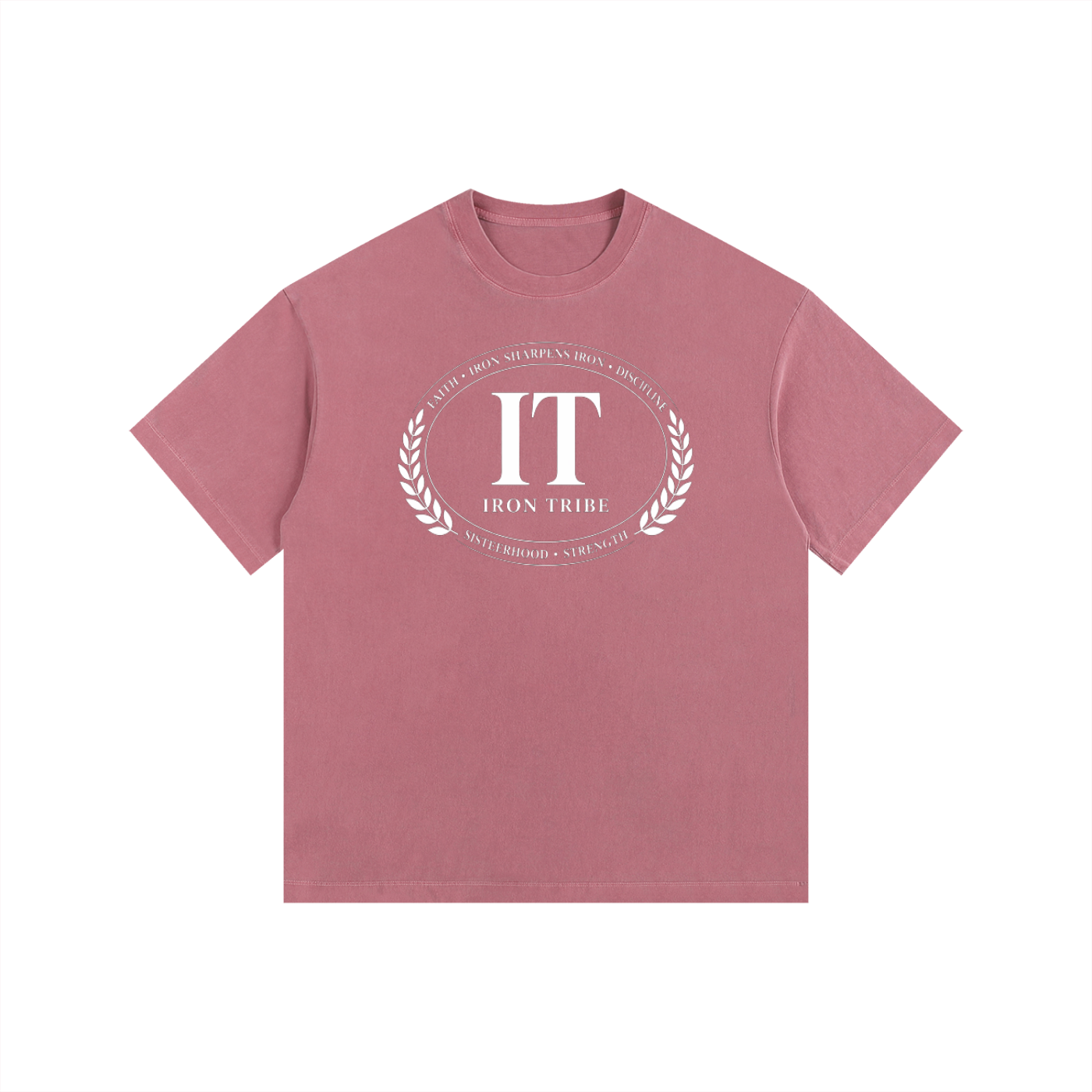 Iron Tribe Crest Tee – Sisterhood Edition