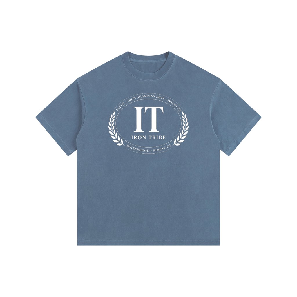 Iron Tribe Crest Tee – Sisterhood Edition
