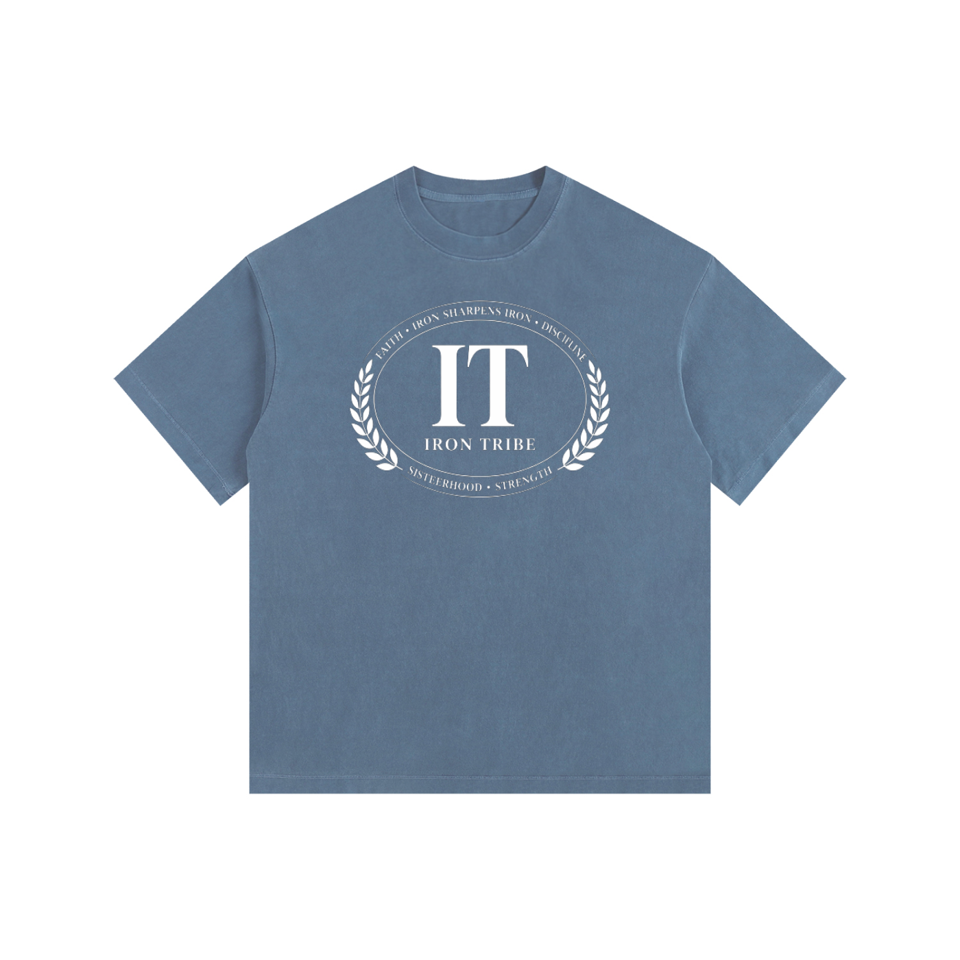 Iron Tribe Crest Tee – Sisterhood Edition