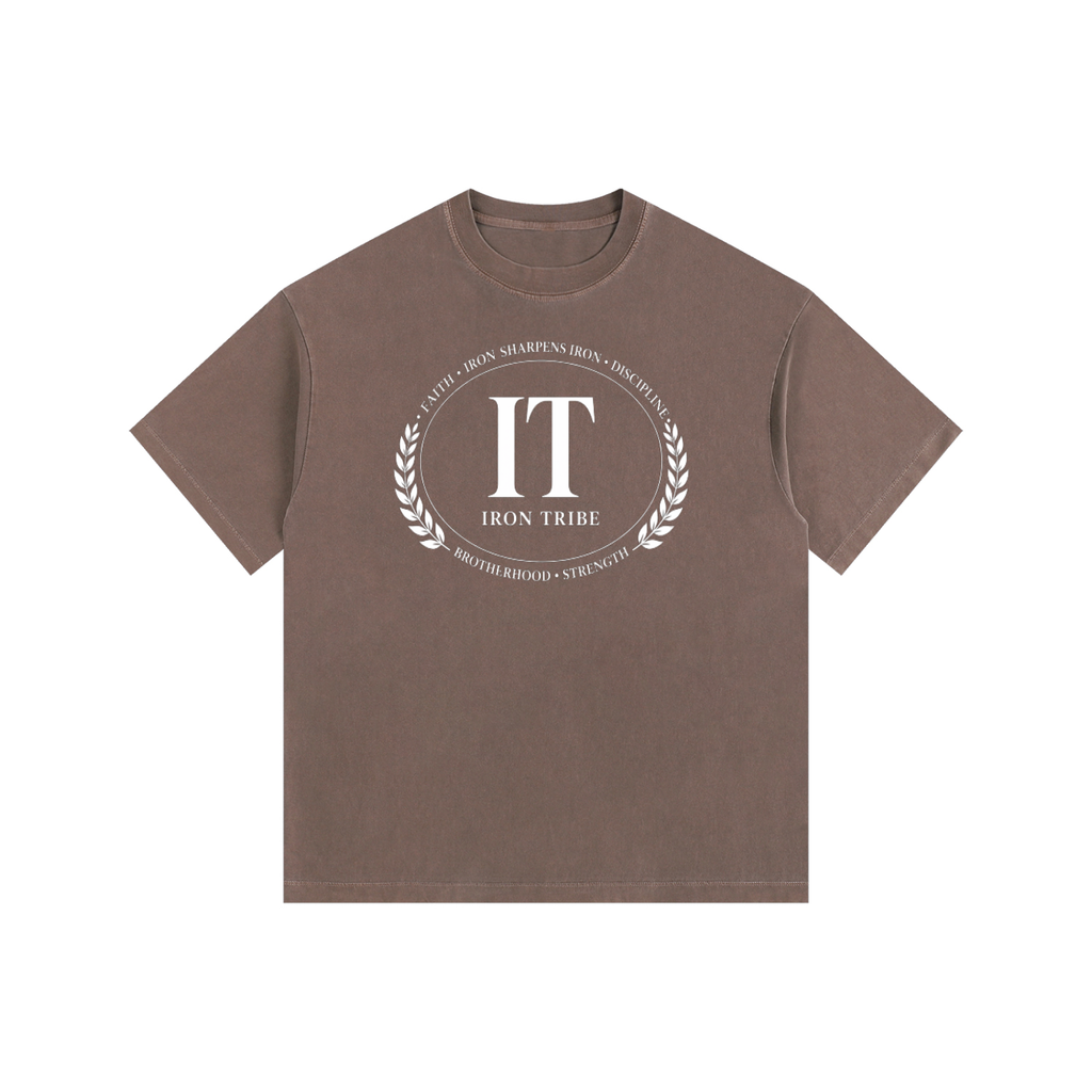 Iron Tribe Brotherhood Crest Tee
